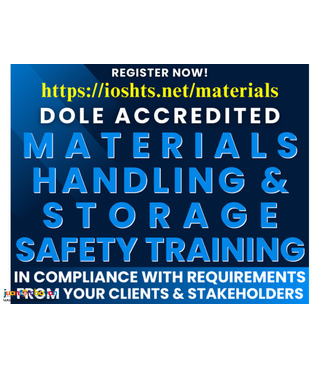 DOLE Accredited Materials Handling and Storage Safety Training