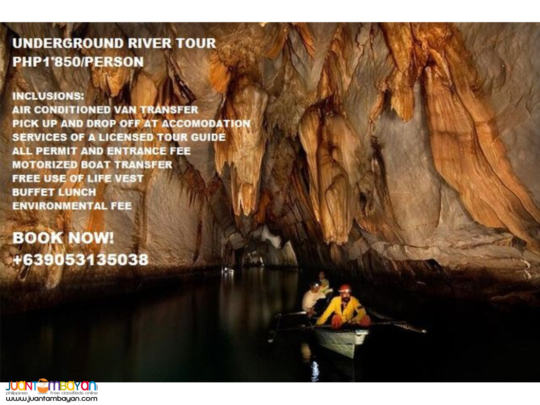 PROMO UNDERGROUND RIVER TOUR 