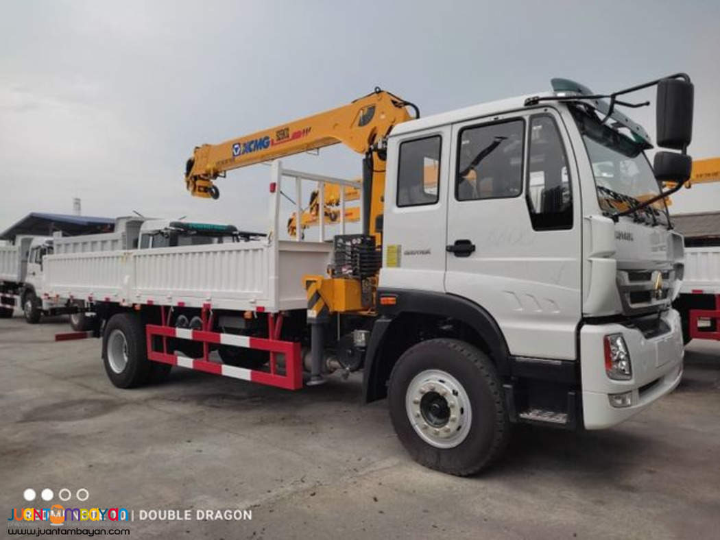 HOMAN CARGO TRUCK WITH 5TONS BOOM EURO 4