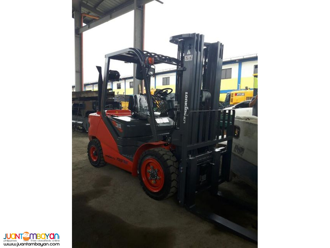 LONKING LG35DT FORKLIFT-DIESEL TYPE ISUZU STD 3 MTRS MAST, 3.5 T