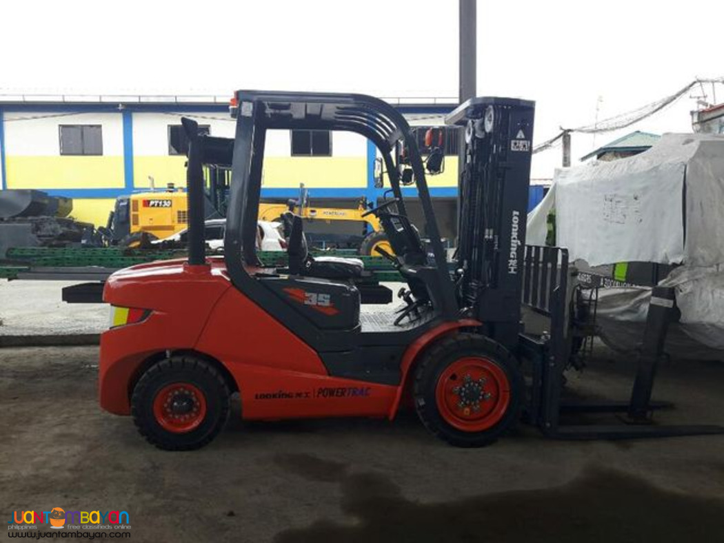 LONKING LG35DT FORKLIFT-DIESEL TYPE ISUZU STD 3 MTRS MAST, 3.5 T