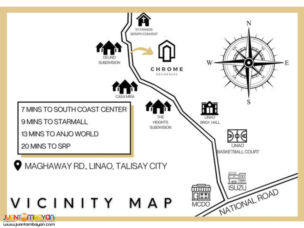 Chrome Residences Townhouse Talisay Cebu