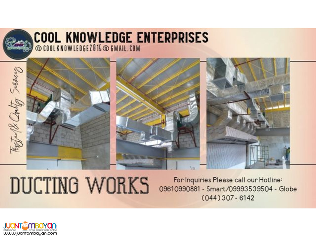 DUCTING WORKS/ DUCTING CONTRACTOR