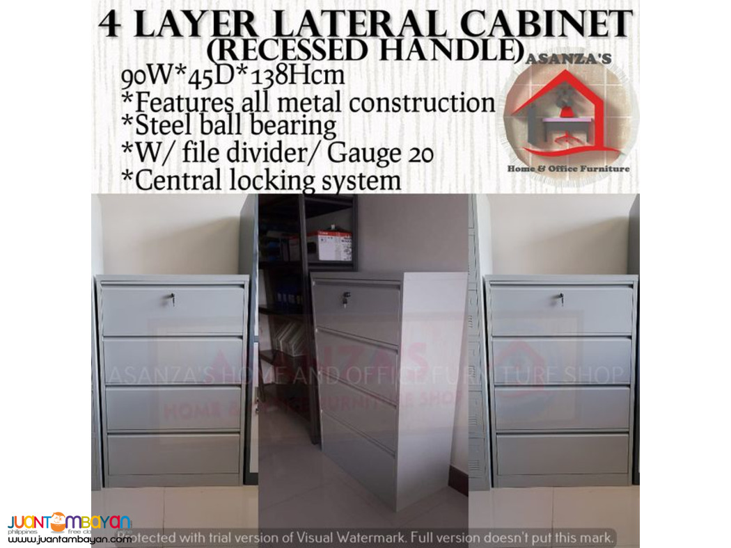 4 LAYER LATERAL CABINET