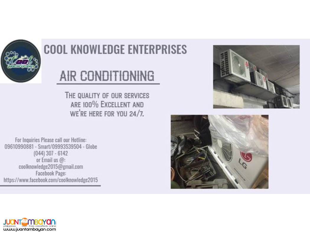 AIR CONDITIONING UNIT/SERVICES