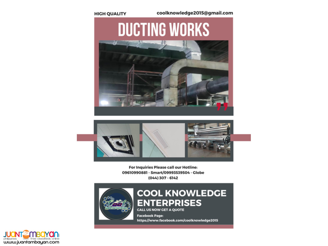 ducting works system