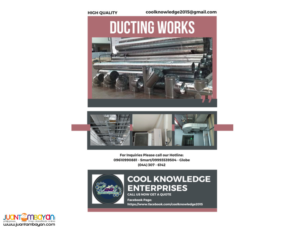 ducting works system