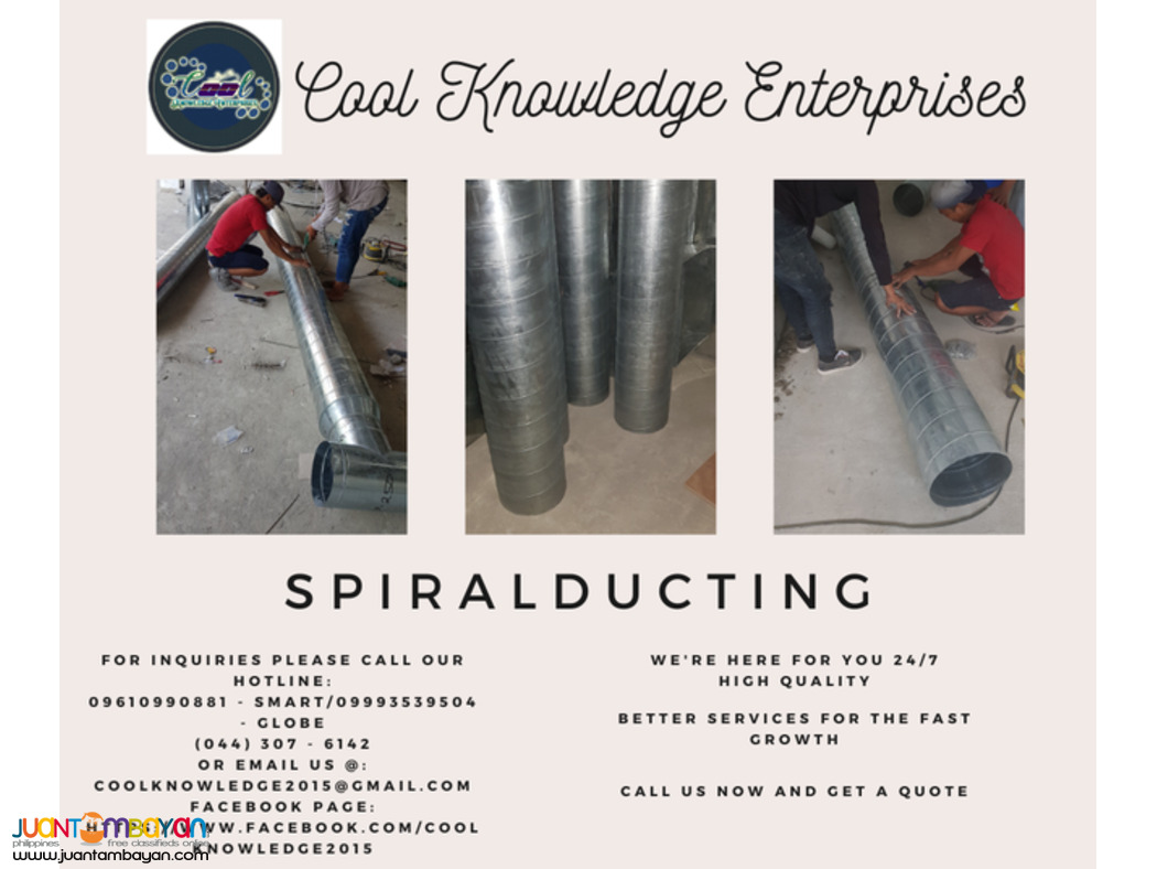 spiral ducting services