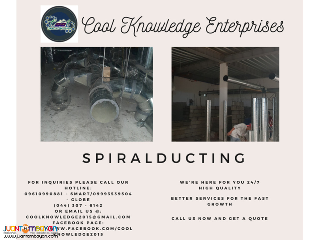 spiral ducting services