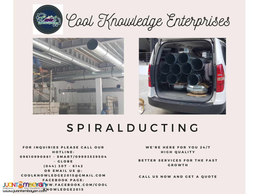 spiral ducting services