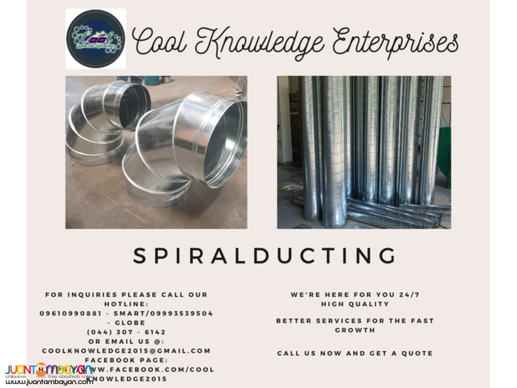 spiral ducting services