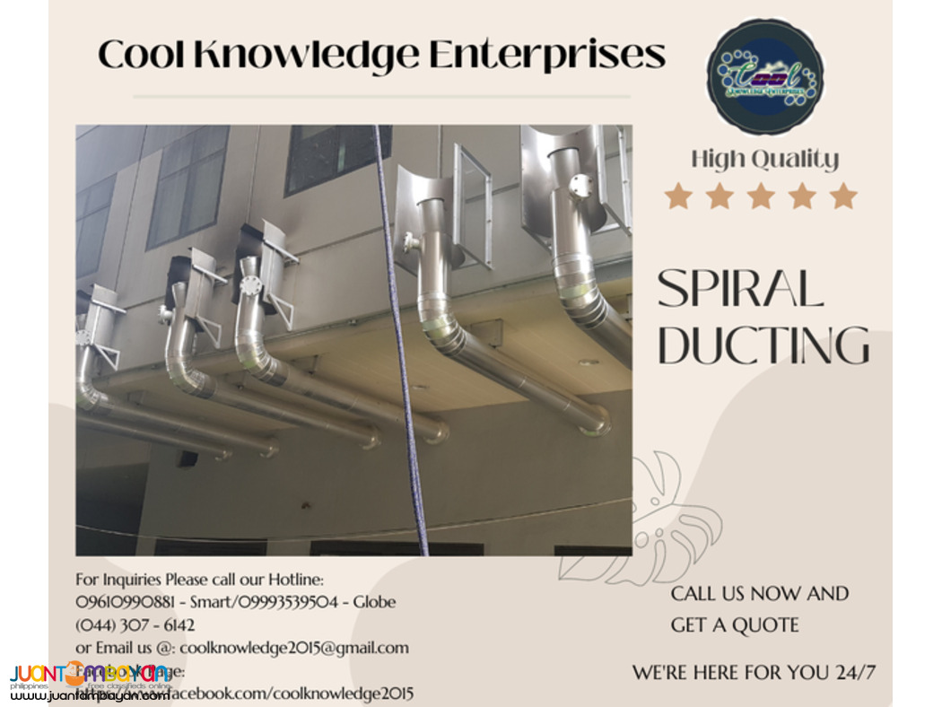 spiral ducting services