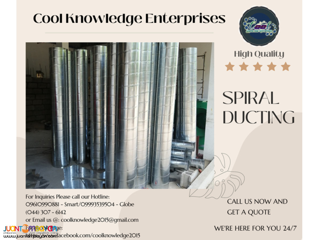 spiral ducting services