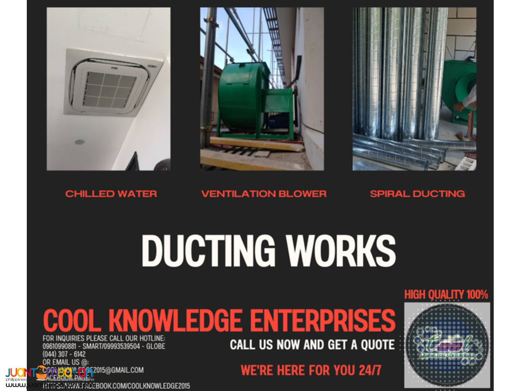 ducting works intallation