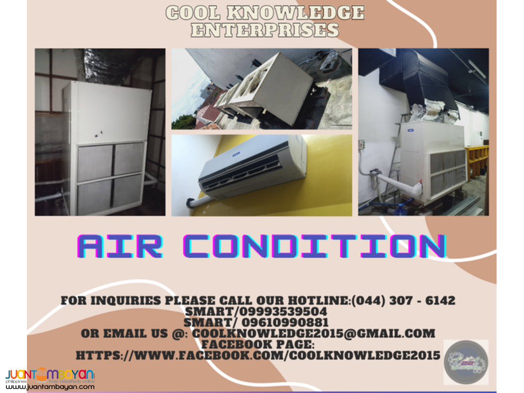 AIR CONDITIONING SERVICES UNIT SYSTEM