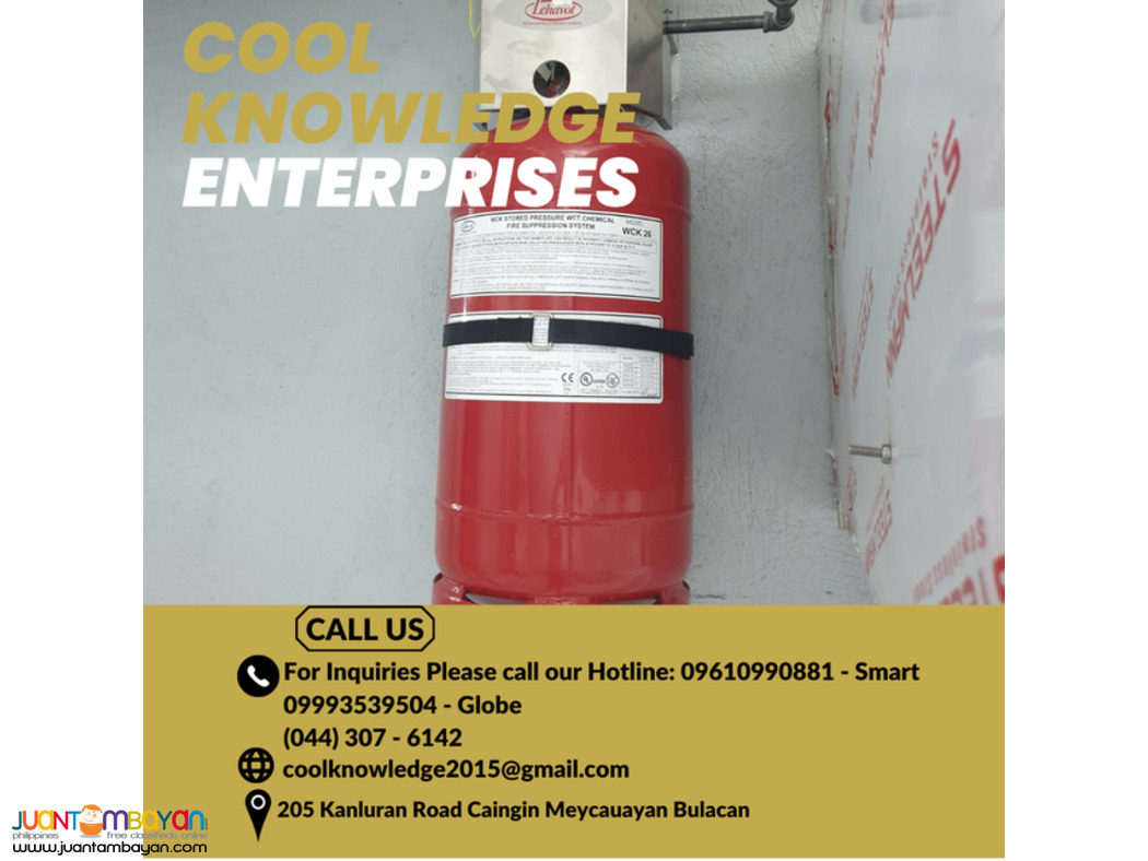 [Bulacan] Fire Suppression System