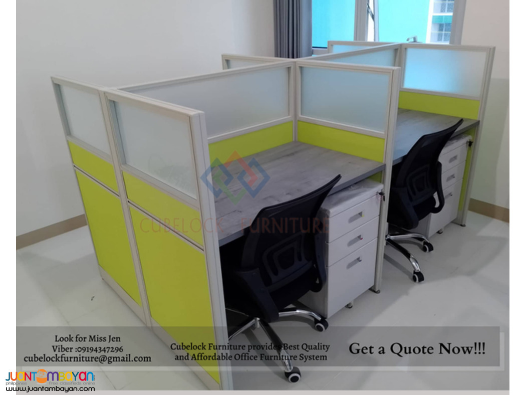 Customized Modular Office Cubicles