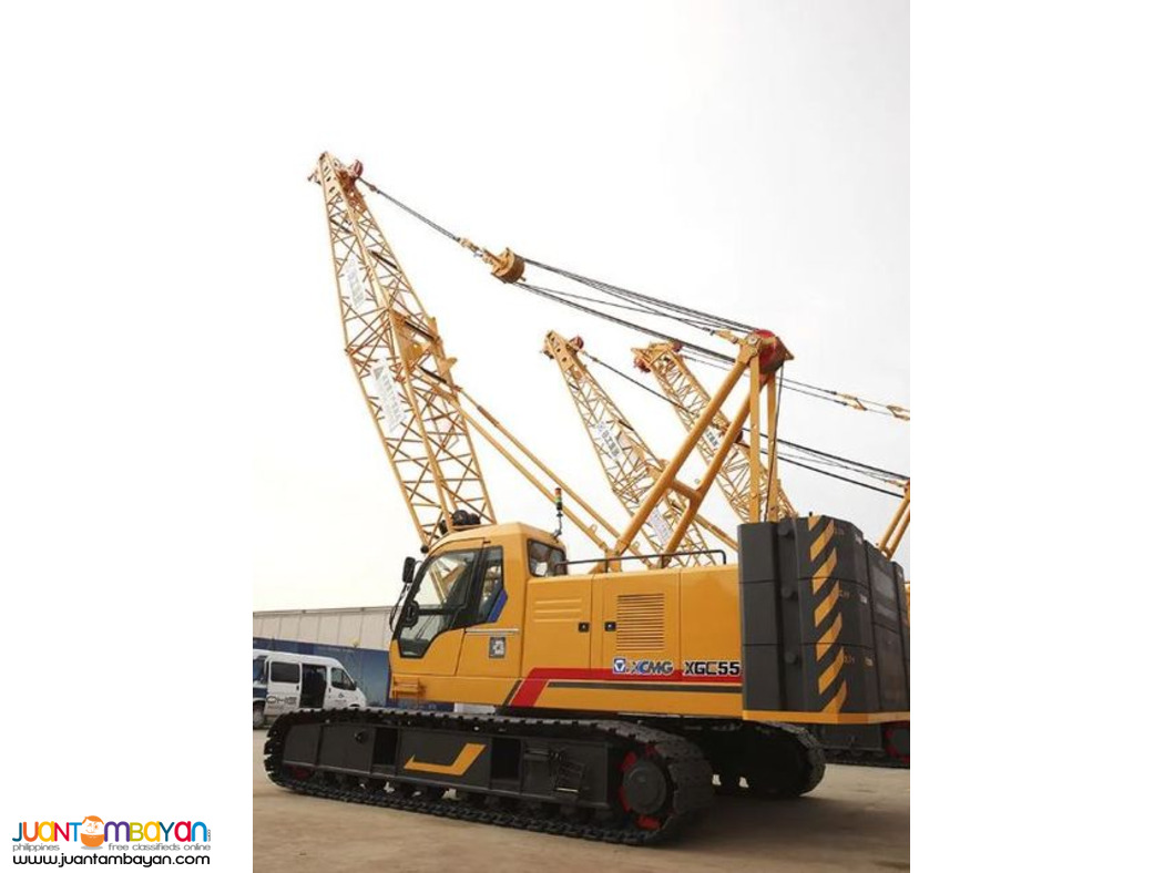 XCMG XGC55 CRAWLER CRANE 55 TONS 