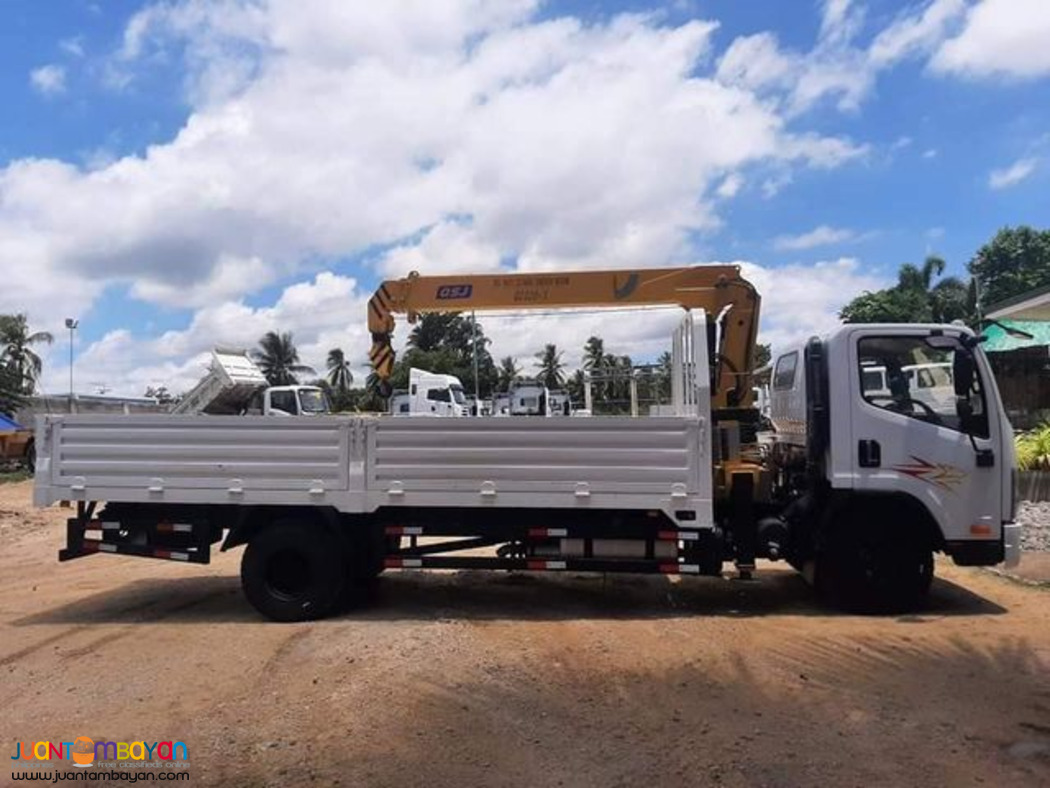 FAW 4X2 BOOM TRUCK 3.2 TONS 