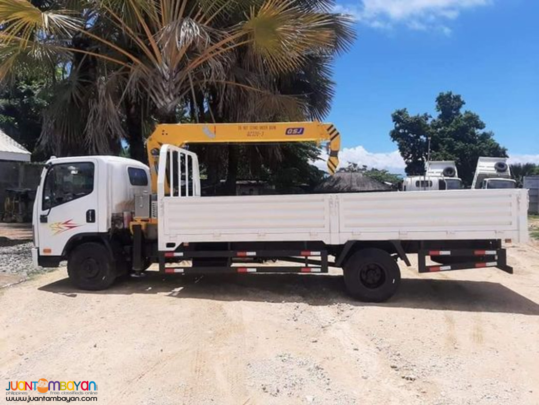 FAW 4X2 BOOM TRUCK 3.2 TONS 