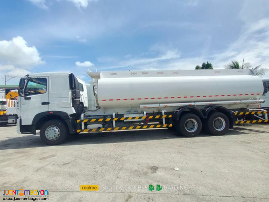 SINOTRUK HOWO A7 FUEL TANKER 371HP 24,000 LITERS EURO 2