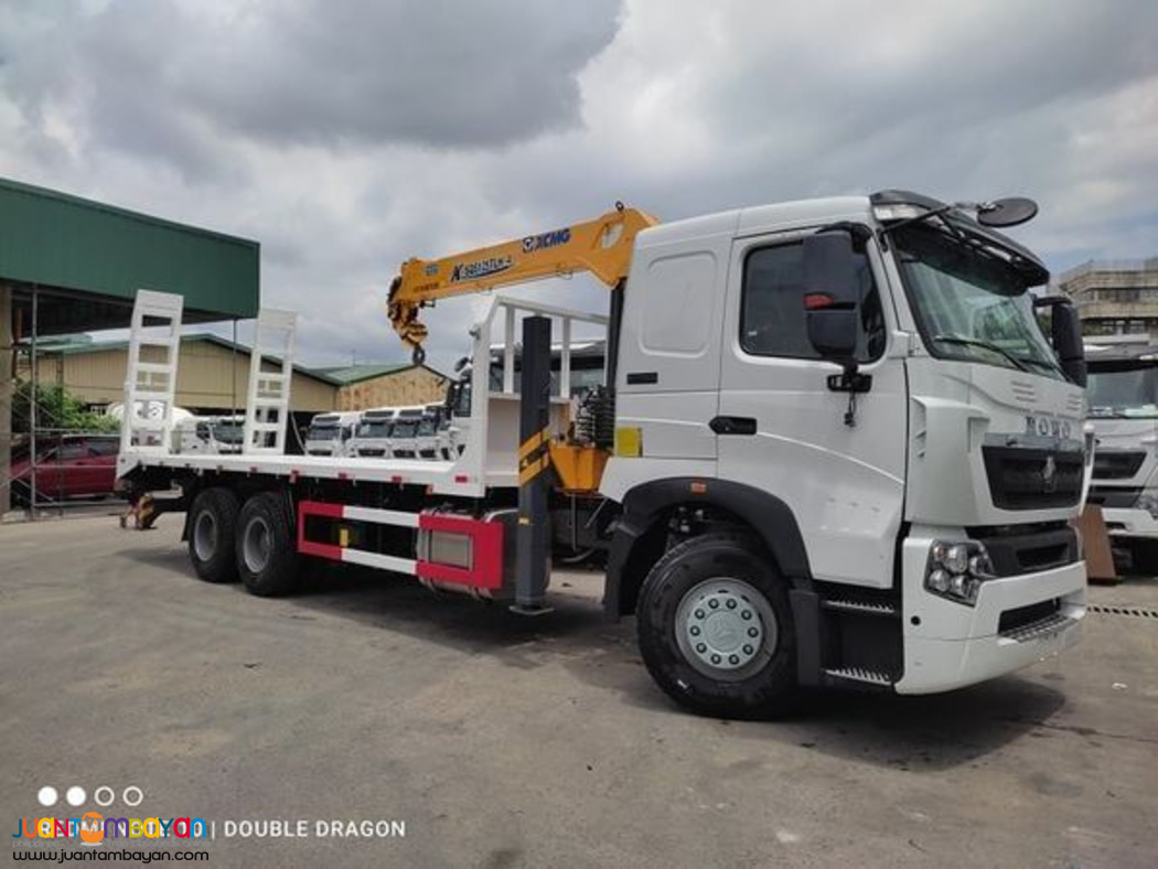 HOWO A7 6X4 SELF LOADING TRUCK WITH 5T BOOM 