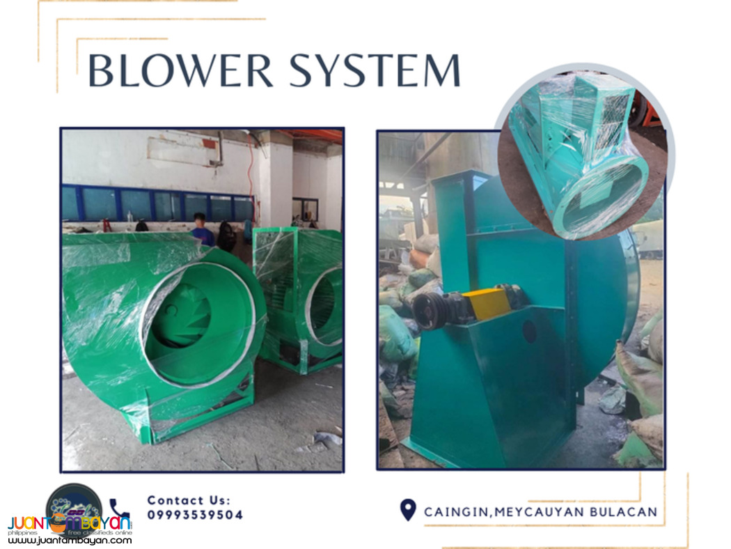 EXHAUST|FRESH AIR CENTRIFUGAL BLOWER SYSTEM