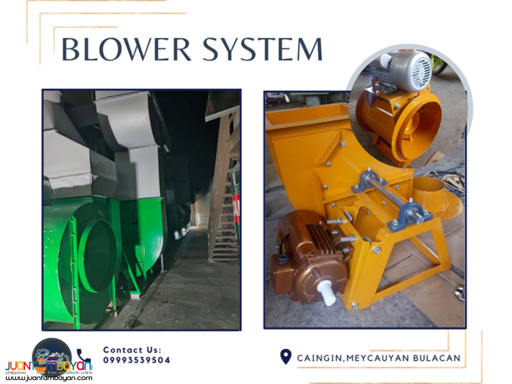 EXHAUST|FRESH AIR CENTRIFUGAL BLOWER SYSTEM