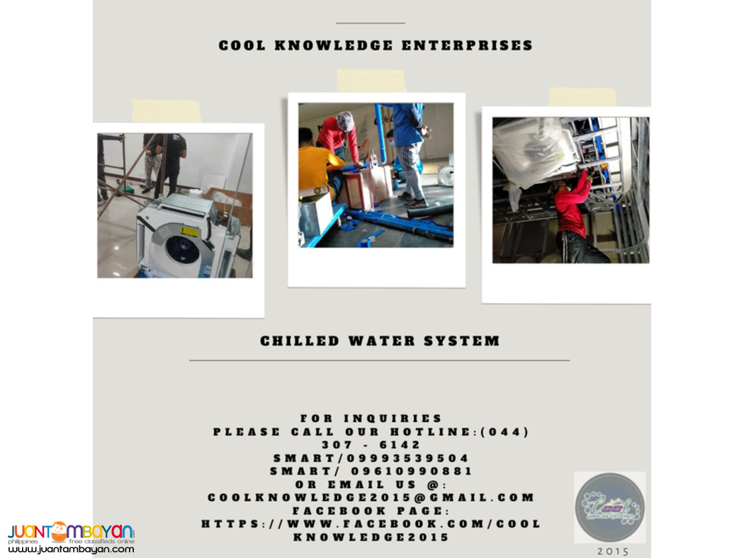 CHILLED WATER SYSTEM INSTALLATION