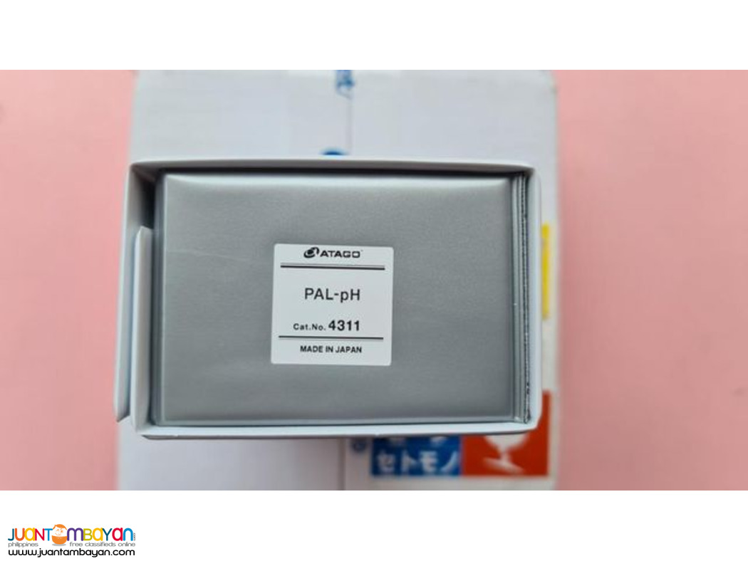 Atago pH Meter, Atago, PAL-pH, pH Meter, Digital pH Meter, 4311