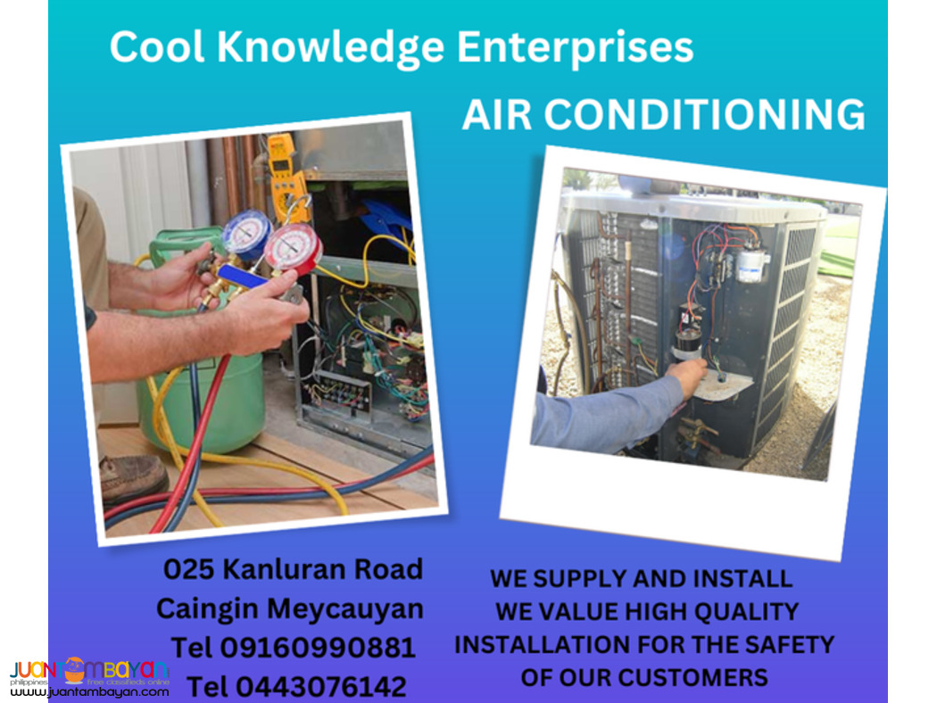 air conditioning system installation bulacan....