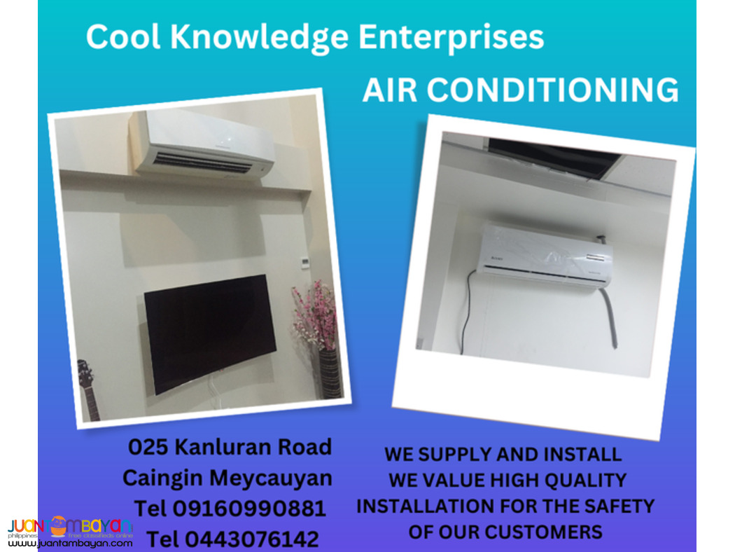 air conditioning system installation bulacan....