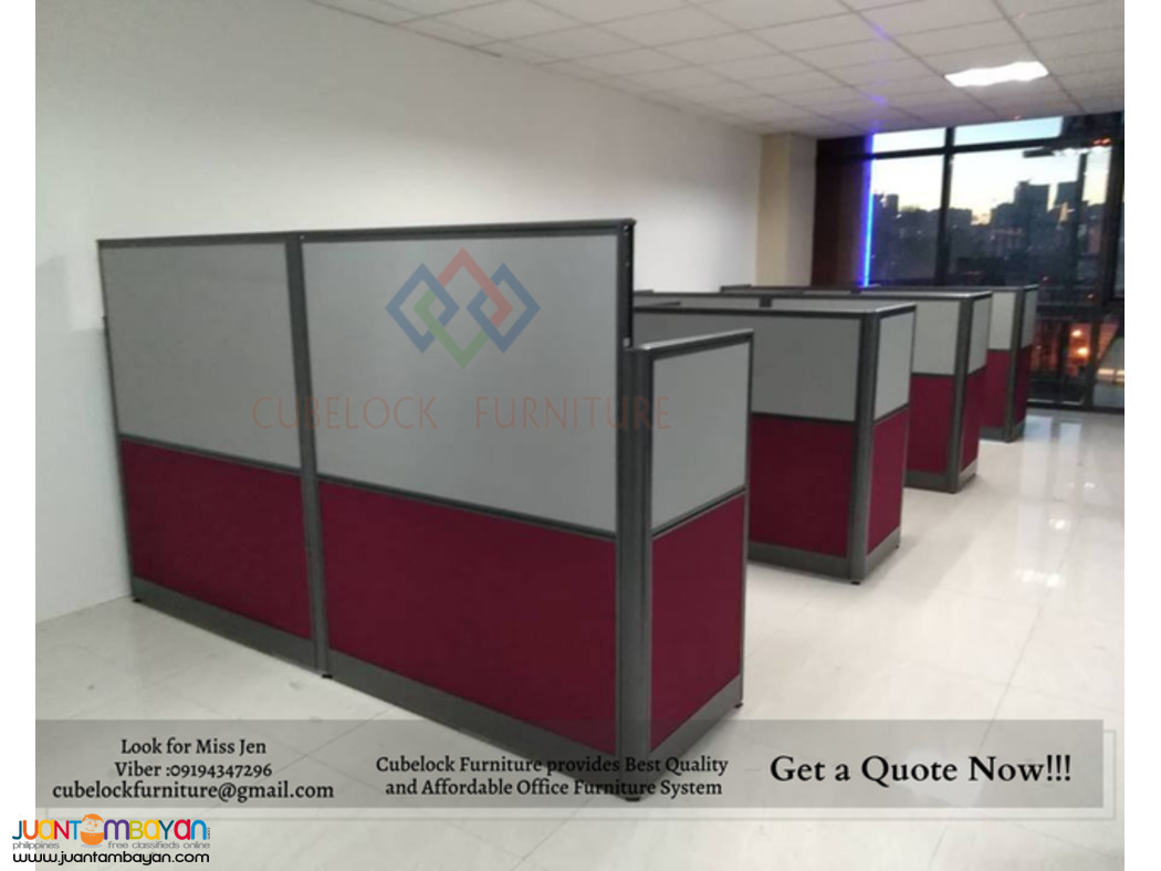 Partitions Office Modular Workstation and Tables