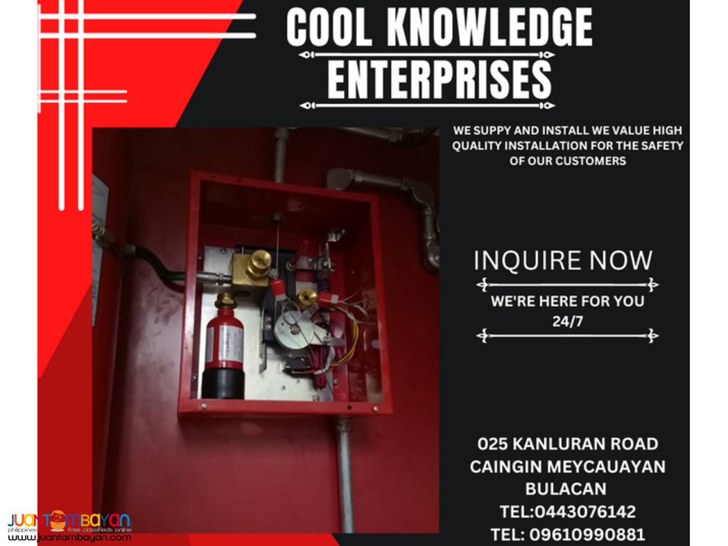 FIRE SUPPRESSION bulacan meycauayan