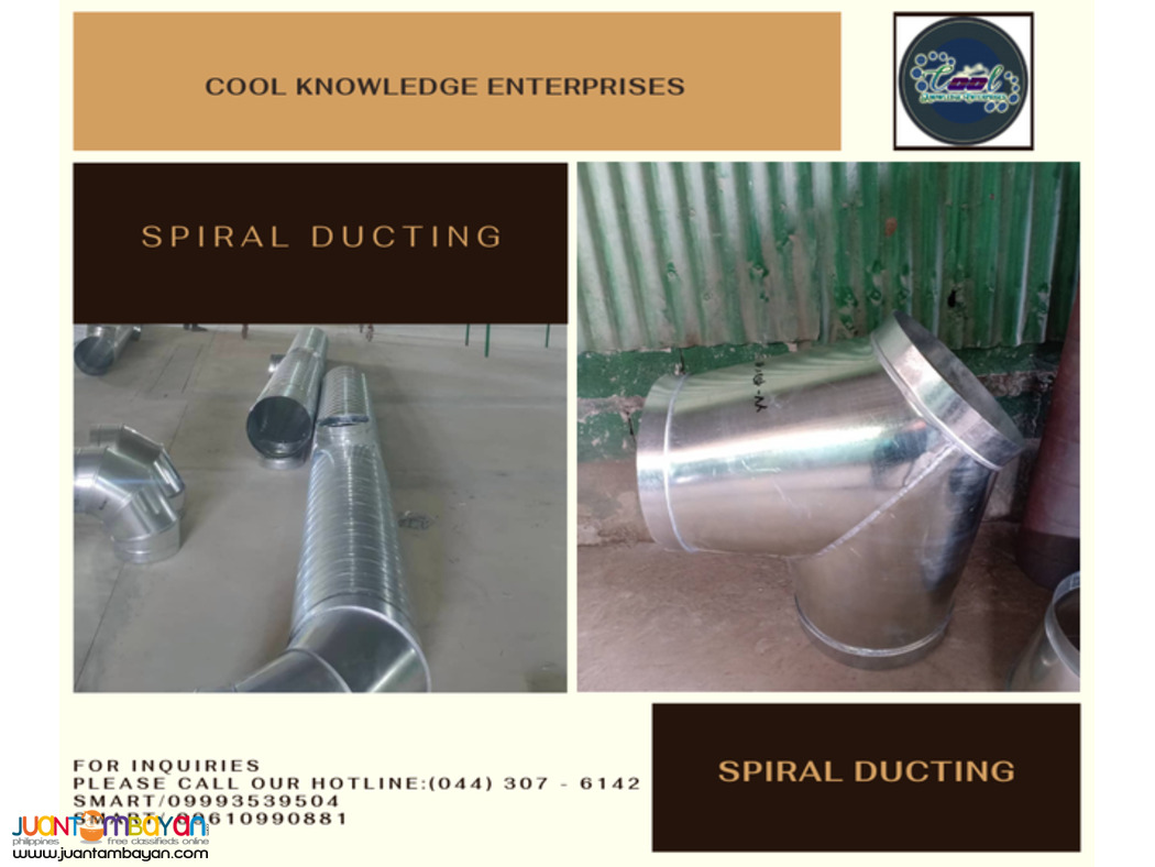 ...SPIRAL DUCTING...