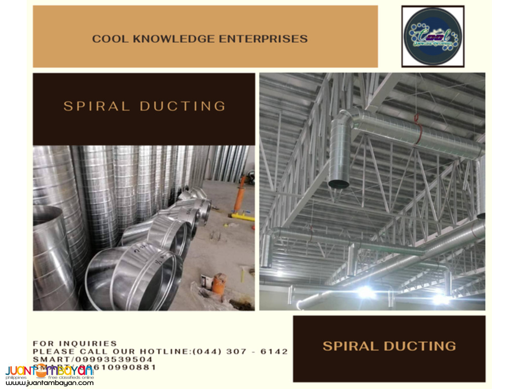 ...SPIRAL DUCTING...