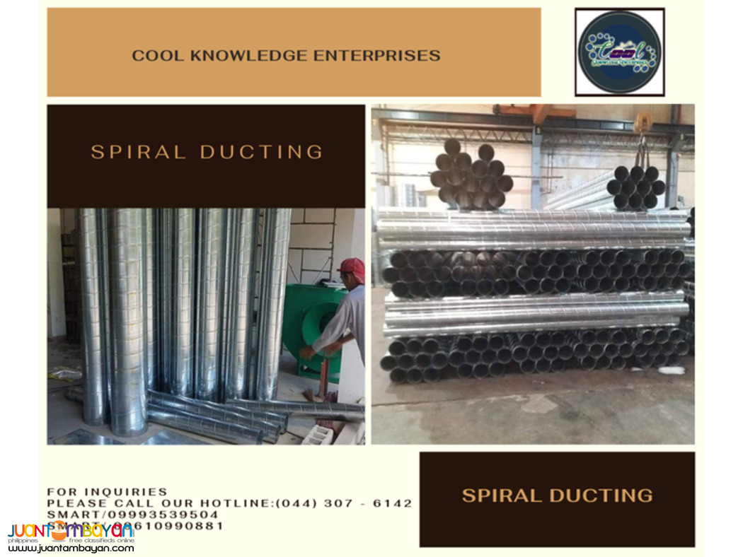 ...SPIRAL DUCTING...