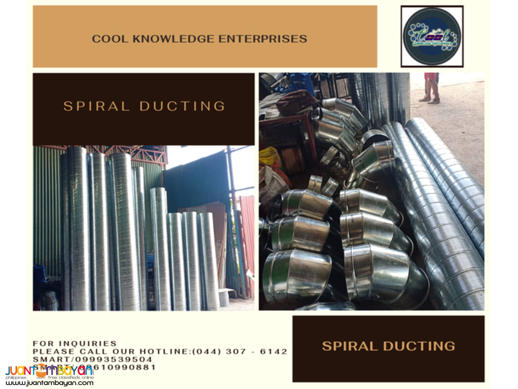 ...SPIRAL DUCTING...