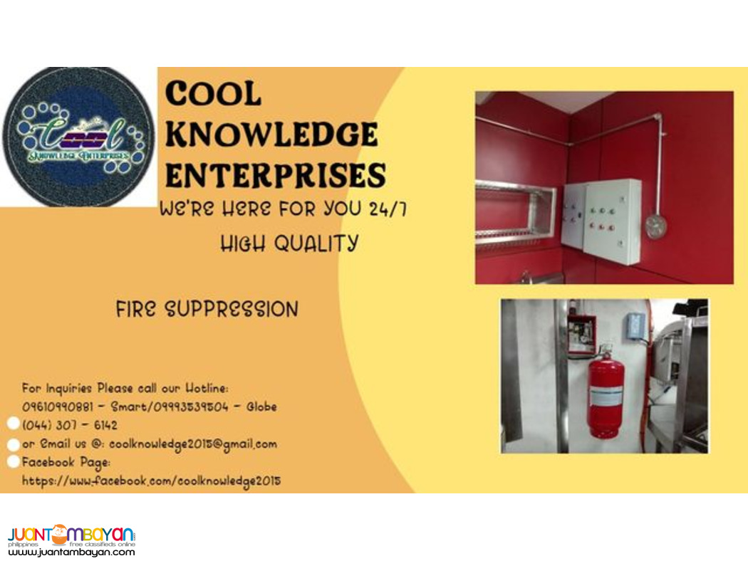 fire suppression system | installation | BULACAN