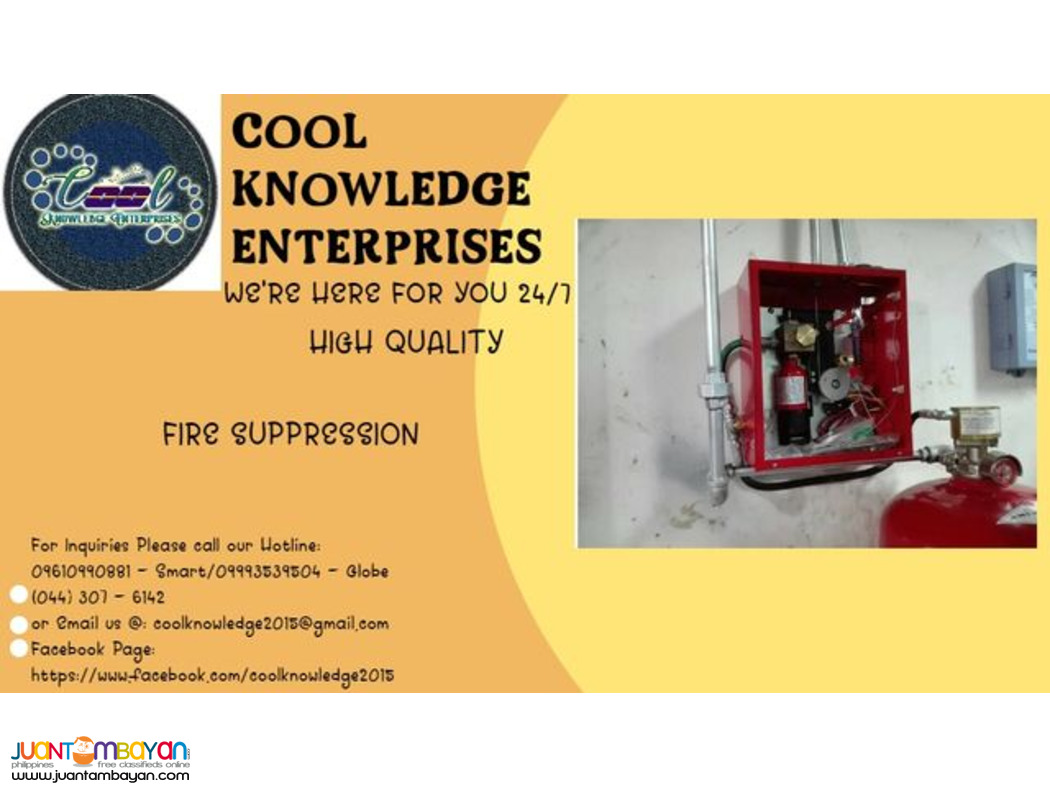 fire suppression system | installation | BULACAN