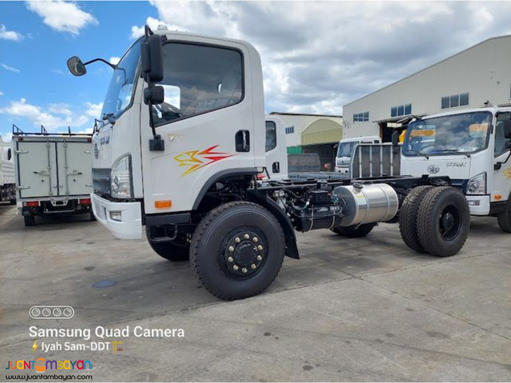 FAW 6-WHEELER CAB AND  CHASSIS 14FT 4X4 EURO 4 