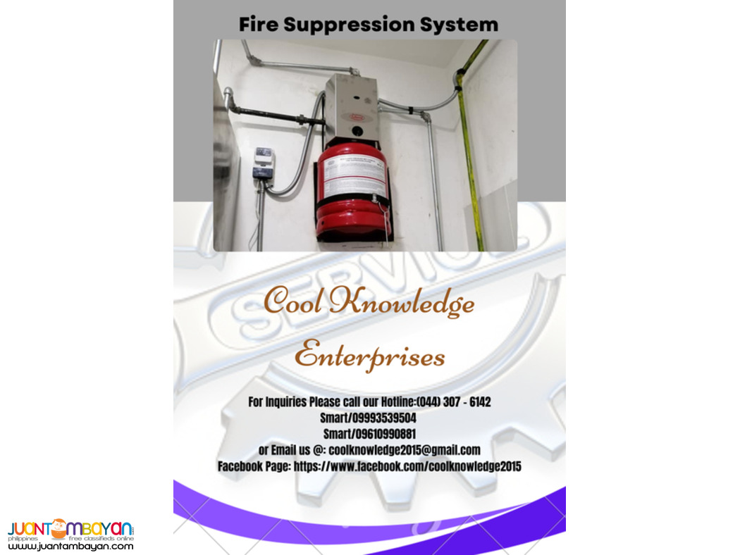 Fire suppression system<:::>