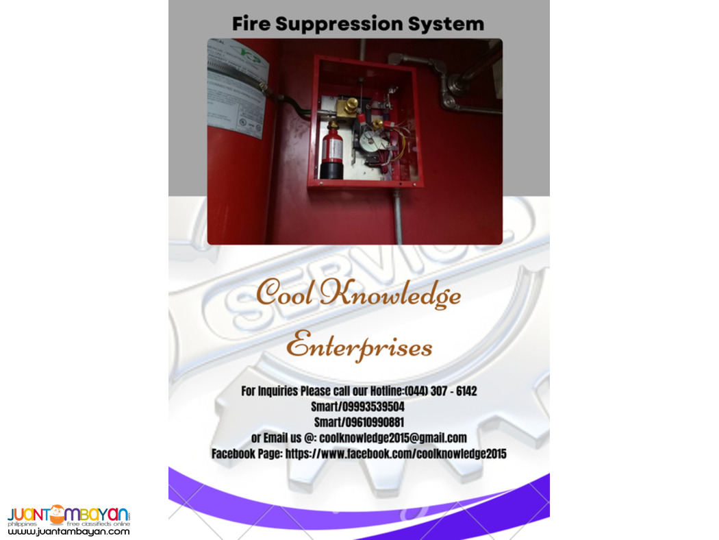 Fire suppression system<:::>