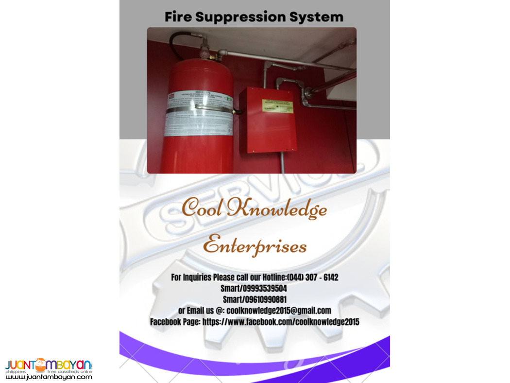 Fire suppression system<:::>