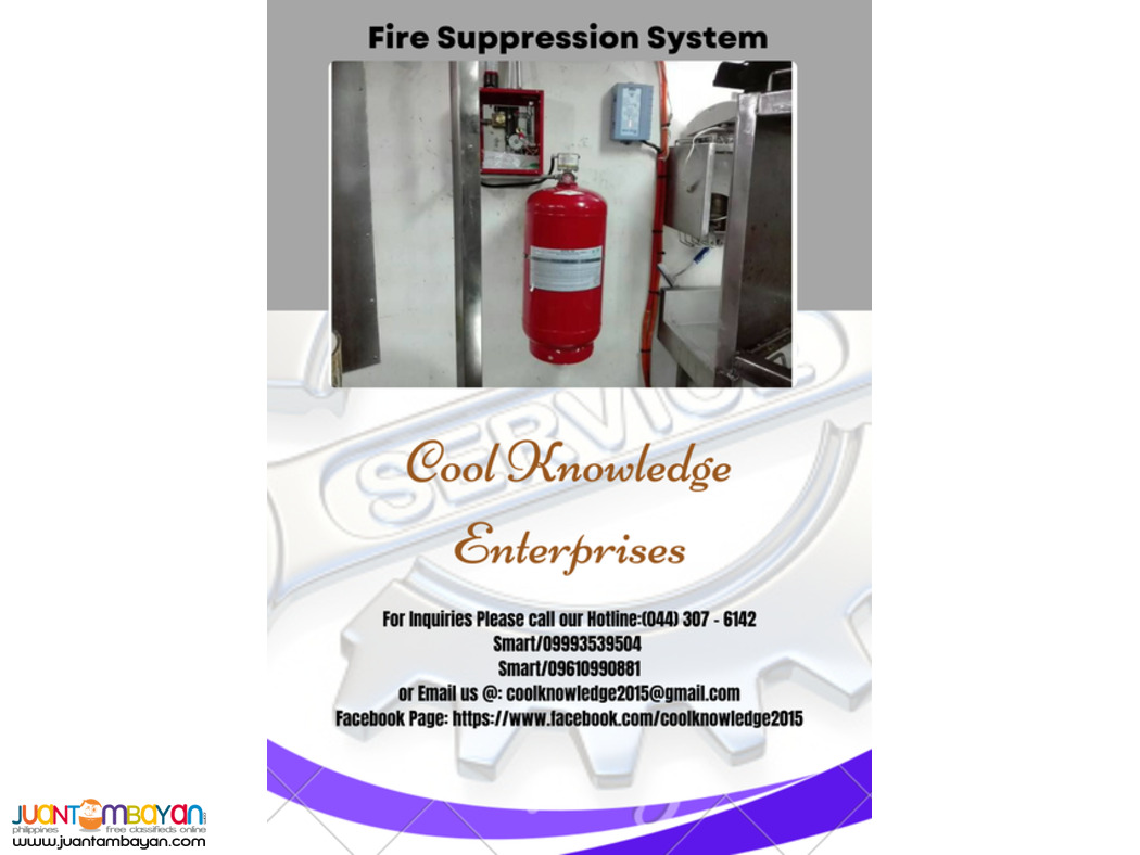 Fire suppression system<:::>