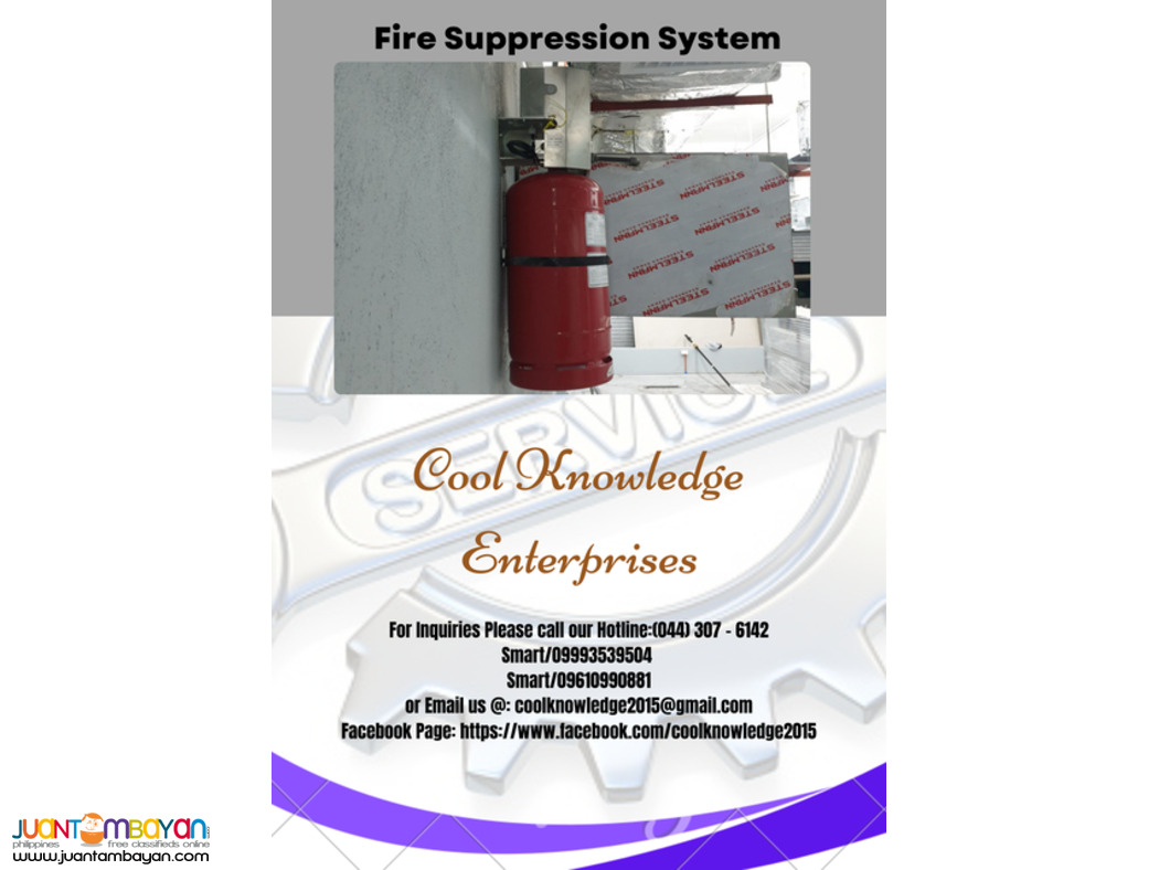 Fire suppression system<:::>