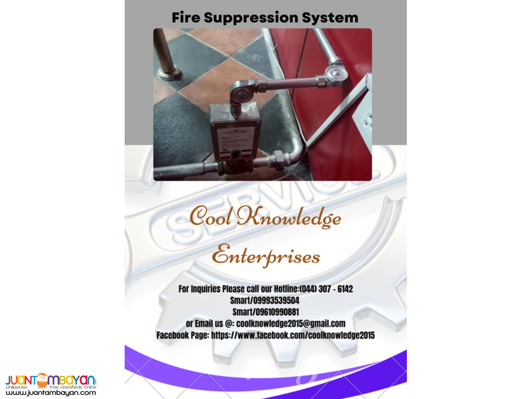 Fire suppression system<:::>