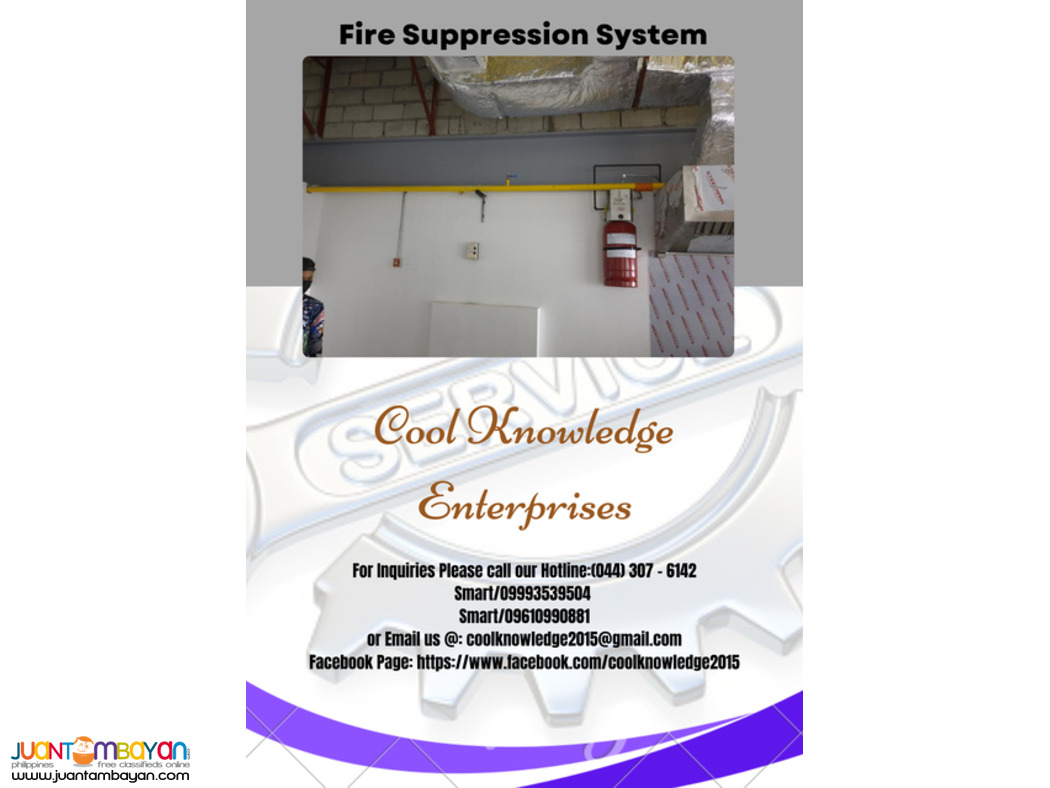 Fire suppression system<:::>