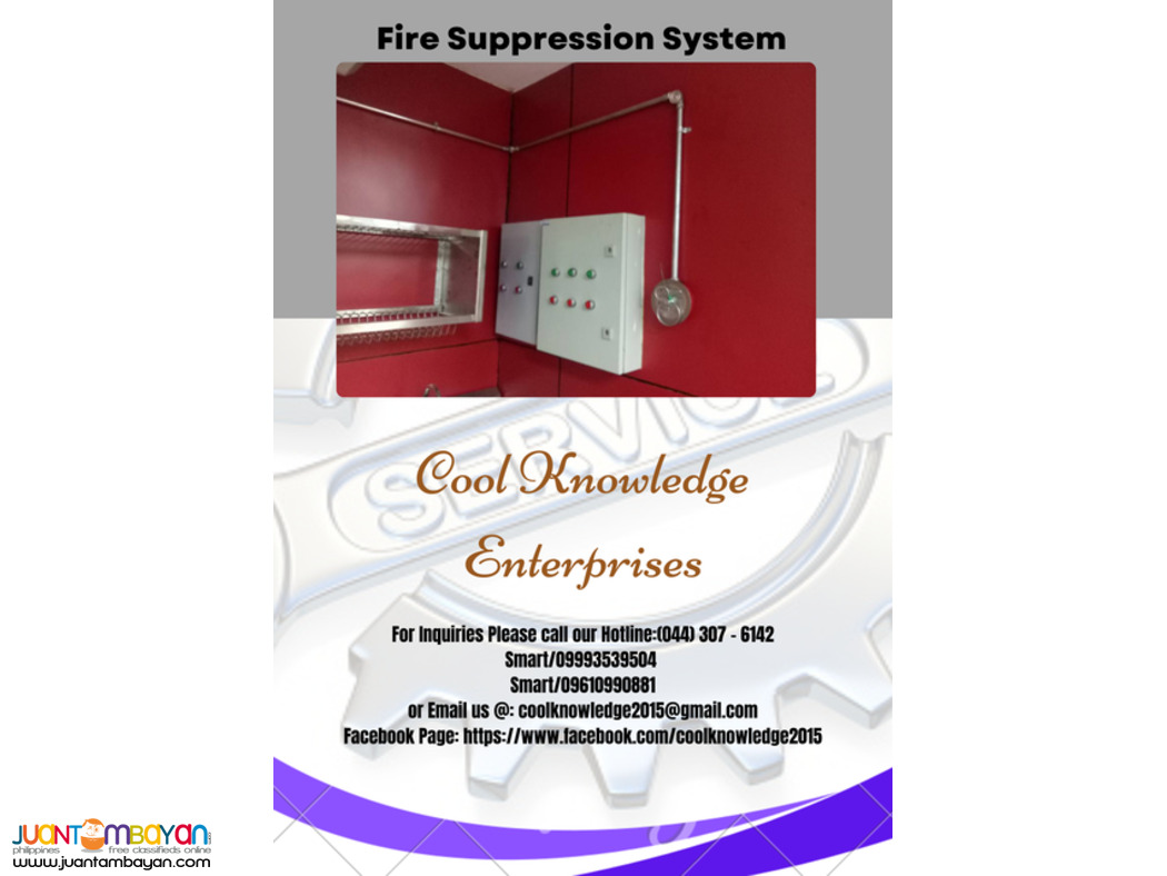 Fire suppression system<:::>