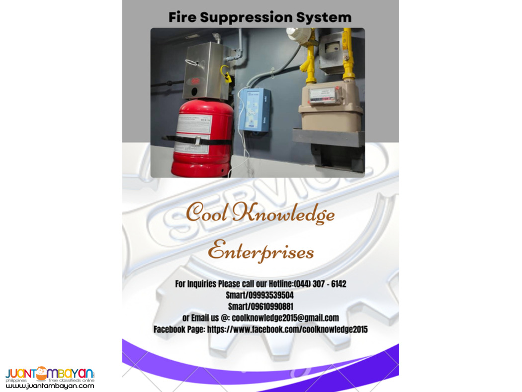 Fire suppression system<:::>